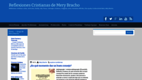 What Reflexionesmerybracho.com website looked like in 2023 (1 year ago)