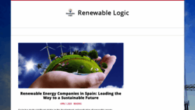 What Renewablelogic.com.au website looked like in 2023 (1 year ago)