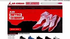 What Retrojordansshoes.com website looked like in 2023 (1 year ago)