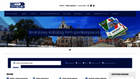 What Rze.pl website looked like in 2023 (1 year ago)