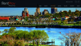 What Rentprovrealty.com website looked like in 2023 (This year)
