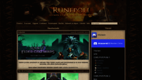 What Runepoli.org website looked like in 2023 (1 year ago)