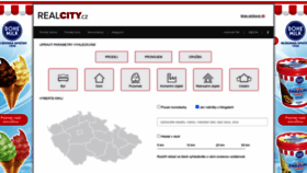 What Realcity.cz website looked like in 2023 (This year)