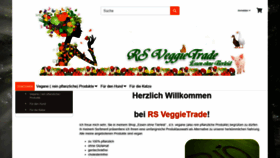 What Rs-veggietrade.de website looked like in 2023 (This year)