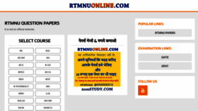What Rtmnuonline.com website looked like in 2023 (1 year ago)