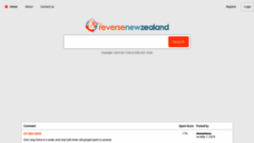 What Reversenewzealand.com website looked like in 2023 (1 year ago)