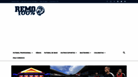 What Remo100porcento.com website looked like in 2023 (This year)