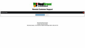 What Realgreensupport.com website looked like in 2023 (This year)