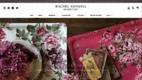What Rachelashwellshabbychiccouture.com website looked like in 2023 (This year)