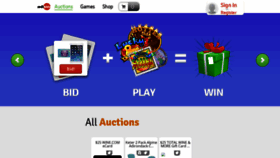 What Redibids.com website looked like in 2023 (This year)