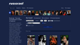 What Rusisrael.org website looked like in 2023 (This year)