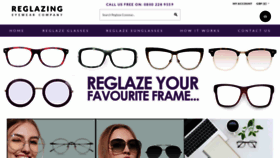 What Reglazingeyewearcompany.co.uk website looked like in 2023 (2 years ago)