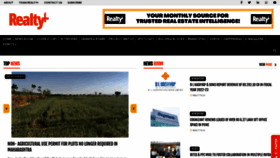 What Realtyplusmag.com website looked like in 2023 (This year)