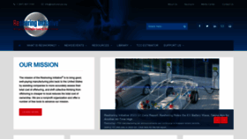 What Reshorenow.org website looked like in 2023 (3 years ago)
