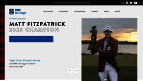 What Rbcheritage.com website looked like in 2023 (This year)