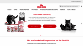 What Royal-canin.de website looked like in 2023 (This year)