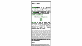 What Rhythmweb.com website looked like in 2023 (This year)
