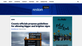 What Restonnow.com website looked like in 2023 (This year)