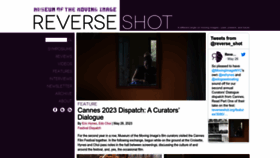 What Reverseshot.org website looked like in 2023 (This year)