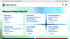 What Regionorebrolan.se website looked like in 2023 (3 years ago)