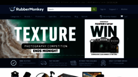 What Rubbermonkey.co.nz website looked like in 2023 (2 years ago)