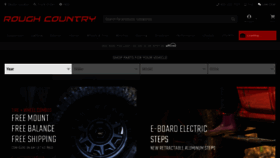 What Roughcountry.com website looked like in 2023 (This year)