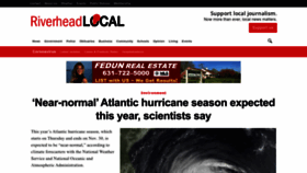 What Riverheadlocal.com website looked like in 2023 (This year)