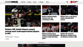 What Raiderswire.usatoday.com website looked like in 2023 (This year)