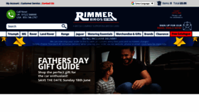 What Rimmerbros.com website looked like in 2023 (This year)