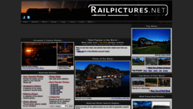 What Railpictures.net website looked like in 2023 (This year)