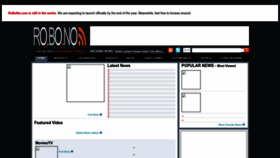 What Robono.com website looked like in 2023 (This year)