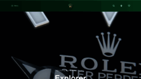 What Rolex.com website looked like in 2023 (This year)