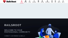 What Railsroot.com website looked like in 2023 (This year)