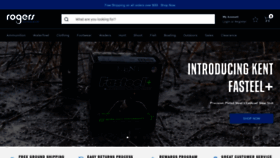 What Rogerssportinggoods.com website looked like in 2023 (2 years ago)