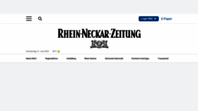 What Rnz.de website looked like in 2023 (This year)
