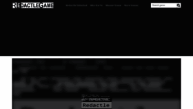 What Redactlegame.com website looked like in 2023 (This year)