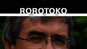 What Rorotoko.com website looked like in 2023 (This year)