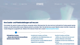 What Rwe.com website looked like in 2023 (This year)