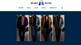 What Readysleek.com website looked like in 2023 (This year)