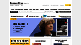 What Renaud-bray.com website looked like in 2023 (This year)