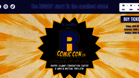 What Ricomiccon.com website looked like in 2023 (This year)
