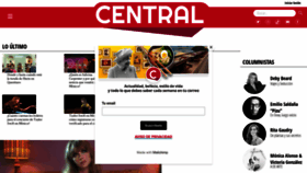 What Revistacentral.com.mx website looked like in 2023 (This year)