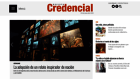 What Revistacredencial.com website looked like in 2023 (This year)