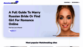What Russianbrides247.com website looked like in 2023 (This year)