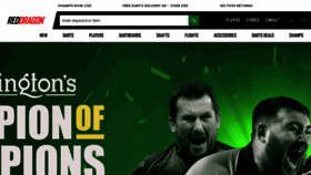 What Reddragondarts.com website looked like in 2023 (This year)