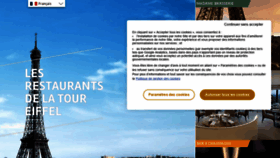 What Restaurants-toureiffel.com website looked like in 2023 (This year)