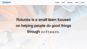 What Rotundasoftware.com website looked like in 2023 (This year)