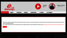 What Radioslavonija.hr website looked like in 2023 (This year)