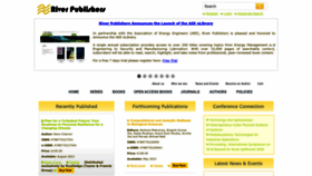 What Riverpublishers.com website looked like in 2023 (2 years ago)