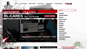 What Rlc.edu website looked like in 2023 (This year)